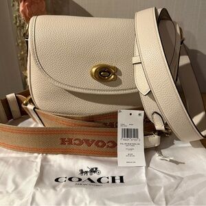 Coach willow saddle bag